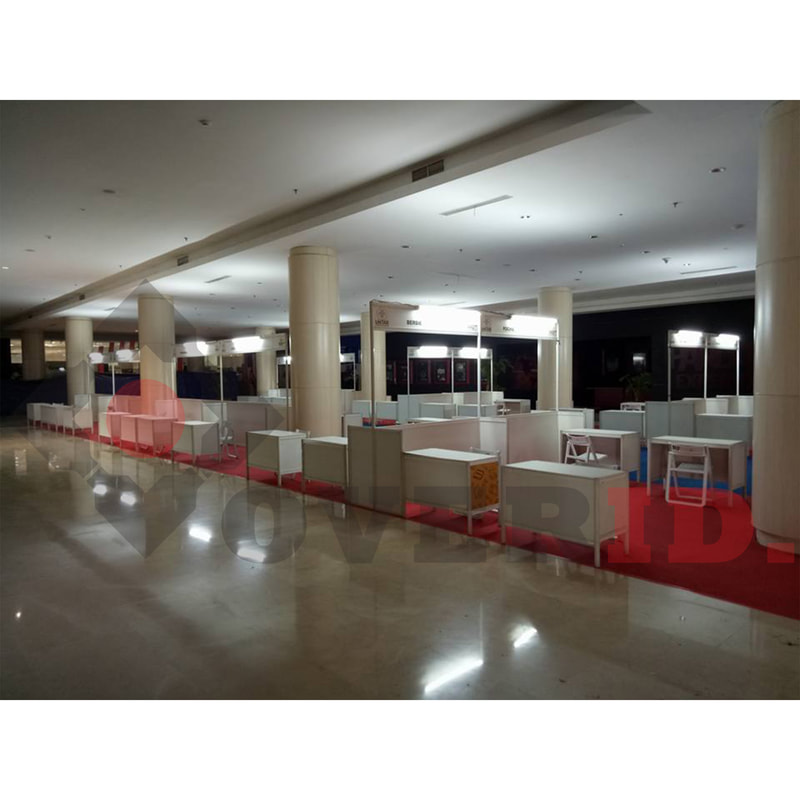 Menyewakan partisi booth R8 untuk event wilayah Jabodetabek - OVER ...